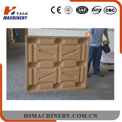 China Pressing New Style Wood Compressed Wooden Pallet Supplier China Pallet Hot Press for sale