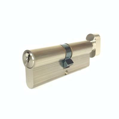 China 80mm Euro Profile Single Brass Cylinder for sale