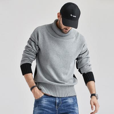 China Anti-Wrinkle OEM Vintage Mens Sweater Knitwear Pullover Crewneck Custom Mens Knitwear Sweaters for sale