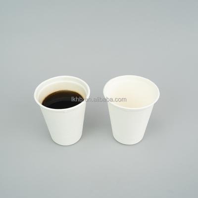 China Compostable Biodegradable Within 90 Day Safety 100% Microwave Safety Compostable Disposable Biodegradable Coffee Cup Milk Sauce Cup for sale