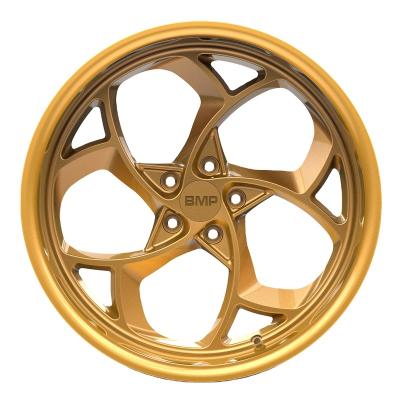 China Gold Construction Wheel Aluminum Alloy H Type Aluminum Rims for sale