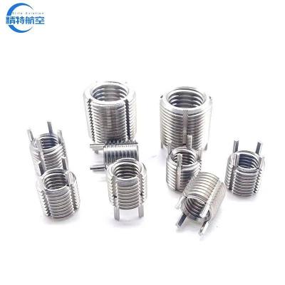 China Surface Finishing Nickel Plated M2-M12 Stainless Steel 304 Metric Thin Wall Key Locking Inserts Keenserts for Industrial for sale