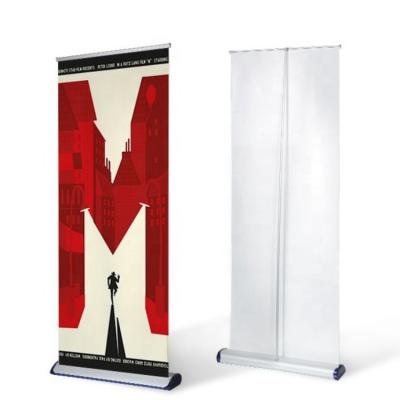 China Wholesale Custom Black AD Pull Leg Roll And Banner Stand for sale