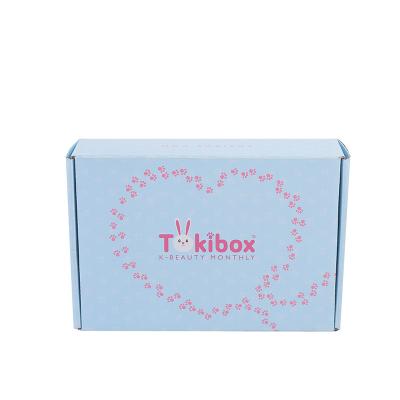 China Recycled Materials Small Box Pink Box Packaging Envelope Pantone Corrugated Cardboard Gift Box For Dress for sale