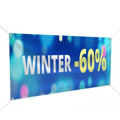 China Customized GLP Eco-friendly Waterproof Flex Banner Outdoor Pvc Vinyl For Cheap Custom Flags Advertising Banner for sale