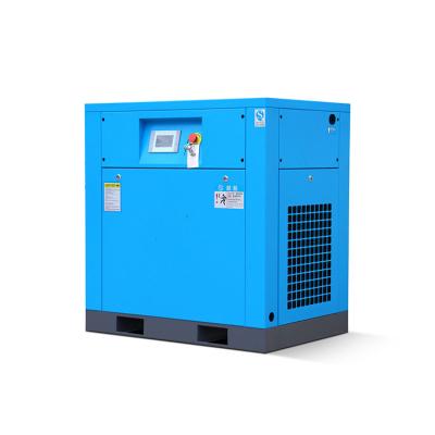 China 10 pk 7,5 kW Diesel Rotary Screw Air Compressor met pompen Tank voor industriële Te koop