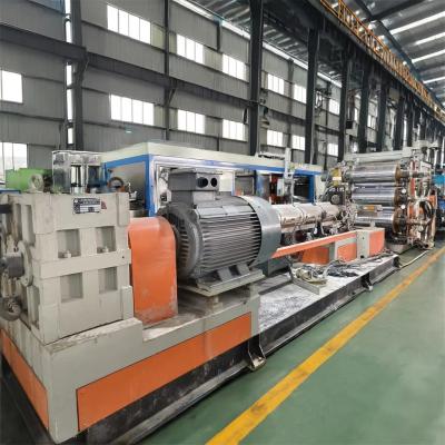 China Water Cooled High Throughput Plastic Extrusion Machine with Customized Screw Design for sale