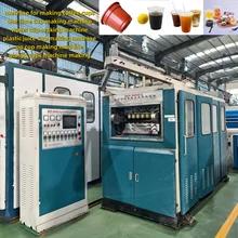 China Energy Efficient Plastic Thermoforming Machine with 340mm Max Forming for sale