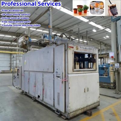 China Used Industrial machinery plastic ice cream cup plastic cup free lifetime after-sales service plastic cup making machine for sale