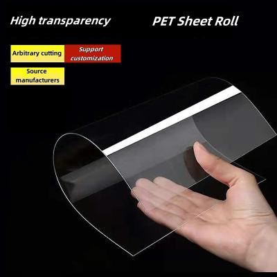 China Manufacturers wholesale thermoformed high transparent plastic sheet for food packaging pet plastic roll for sale