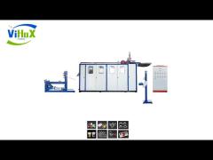Fully automatic plastic thermoforming machine