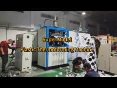 plastic thermoforming machine plastic cup making machine