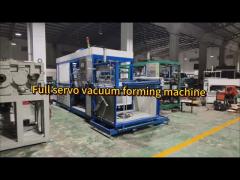 Full servo vacuum forming machine