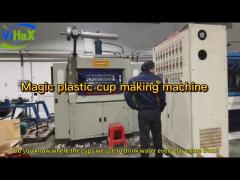 Fully automated and durable plastic cup making machine