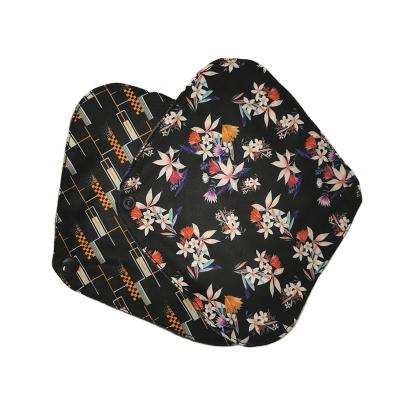 China Breathable Removable Washable Low Price Reusable OEM Cloth Sanitary Pads Bamboo for sale