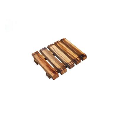 China Modern Natural Bamboo Soap Holder For Bathroom Kitchen for sale