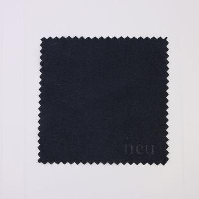 China Viable Black Custom Jewelry Silver Polishing Cloth Cleaning Cloths With Logo Printing for sale