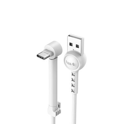 China Cell phone in stock! Havit H697 Flexible Usb 2.1A Usb 2.1A Smartphone Charger Data Regular Mobile USB Cable for sale