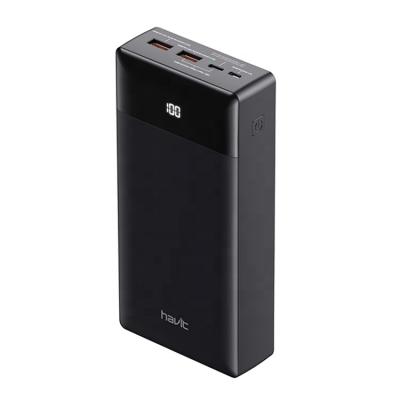 China Portable Type-c Quick Charger Powerbank Support Pb55 18Wpd Power Bank Charger 30000 Mah Qc 3.0 Quick Portable Quick Charger Backup Battery for sale