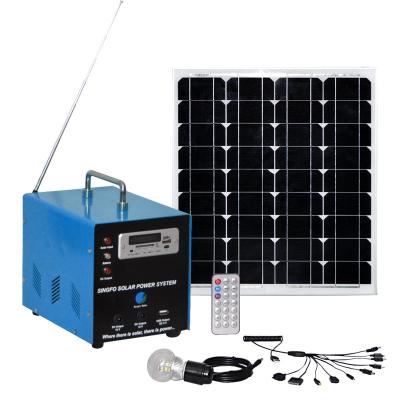 China Home Product 50w Solar System For Home Use With CE ISO for sale