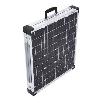 China 100w Collapsible Solar Panel Kit Folding Mono Photovoltaic For Adventure Car RV 156.75mmx156.75mm for sale