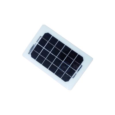 China CE ISO Certified Flex Small Monocrystalline Solar Panels 3w 6v 125mmx125mm for sale