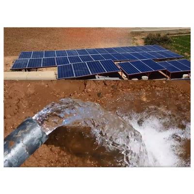 China 3hp 4kw 75m Home Submersible Water Pump Solar Head Agriculture Pump for sale