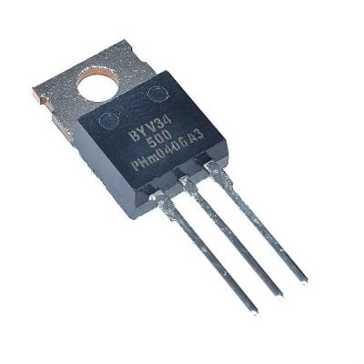 China 2020 Low Price Wholesale BYV29-400 BY329-1200 BYV34-500 TO-220 Recovery General Purpose Fast Rectifier Diode for sale