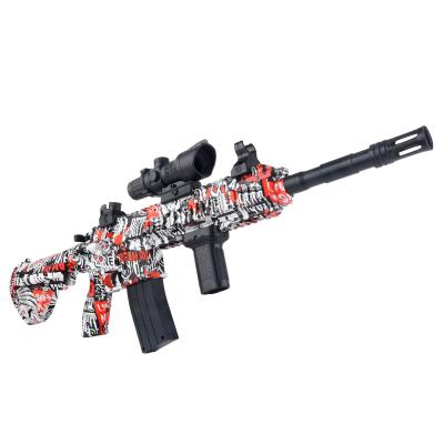 China Shooting Playing Games Multiple Styles and Colors Gel Blaster Guns M416 Electric Splash Ball Water Gel Beads Toy Guns for sale