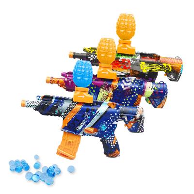 China Shooting Playing Games M416 Gel Gun Games Outdoor Electric Balls Launch Gel Ball Blaster Toy For Kids Toy Guns for sale