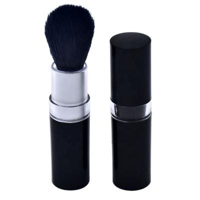 China Smudge Brush Powder Brushes For Self Tan Translucent Make Up Tool Custom Logo Portable Retractable Powder Retractable Kabuki Brush for sale