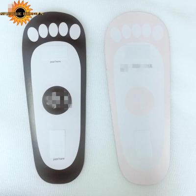 China Skincare Customized Logo Disposable Sticky Feet For Tanning Salon for sale