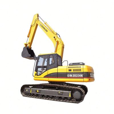 China Construction Digging Zoomlion 14 Ton Epa Engine Crawler Mini Crawler Excavator 2.0T With Zero Tail ZE135E for sale