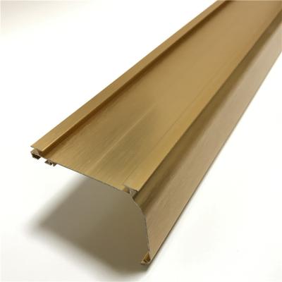 China aluminum alloy factory cheap aluminum curtain box cover for curtain track for sale