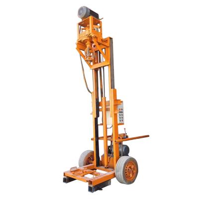 China 100m Small Electric Water Well Drilling Rig/Water Bore Well Drilling Rig Machine zu verkaufen