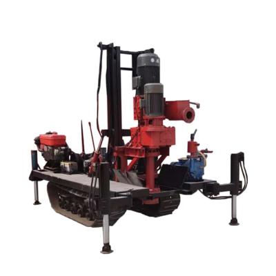 China 100m Hydraulic lifting electric well drilling rig mini water well drilling rig zu verkaufen