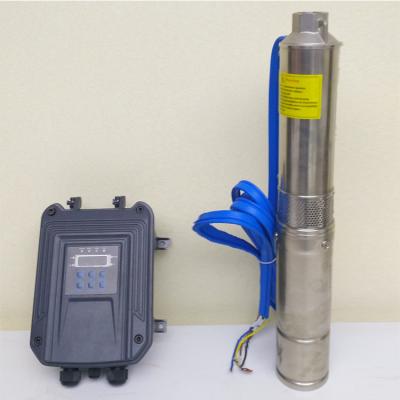 China 5500 Watt Solar Water Pump,Agriculture Brushless Submersible Deep Well Solar Pump for sale