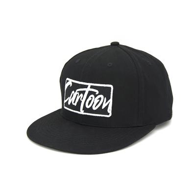 China Hiphop COMMON Custom Flat Brim Hat Snapback Cap Adjustable Design Your Unique Hats and Caps for sale