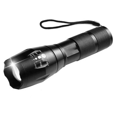 China Hot Selling XML T6 Brightest 1000 Lumen Camping Waterproof Military Tactical Flashlight for Self Defense for sale