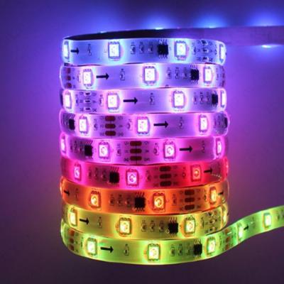 China Hotel SMD 5050 RGB Accessible Led Strip Light Rgbw 144 Pixel Led Strip WS2811 WS2812 WS2812B for sale