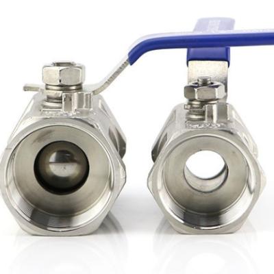 China General Stainless Steel Water One Way Ball Valves Used For Industry for sale