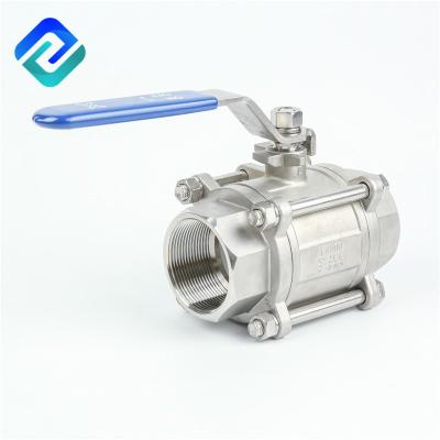 China General DN6-DN100 Stainless Steel Ball Valves With Pressure 1000WOG/ 2000 WEG 3000 /manual ball valve for sale