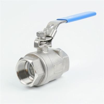 China 2PC Floating Stainless Steel General High Pressure Ball Valve Used For Industrial for sale