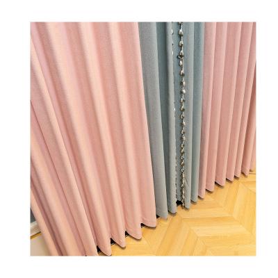 China Hot Selling High Quality 100% Polyester Fiberglass Latest Design Blackout Security Window Curtain for sale