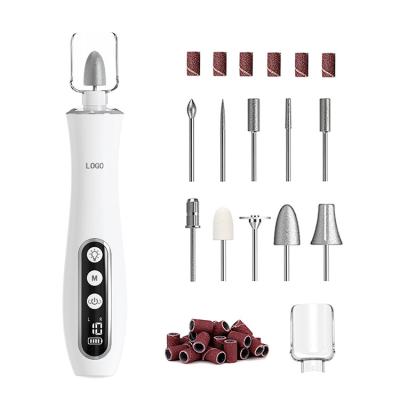 China LED Display Electric Nail Polishing Machine Low Noise USB Charging Manicure Pedicure Nail File Set Electric Nail Drill zu verkaufen