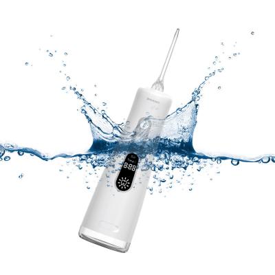 Chine 2 Working Modes USB Rechargeable Cordless Electric Water Flosser IPX7 Waterproof Portable Dental Flosser à vendre