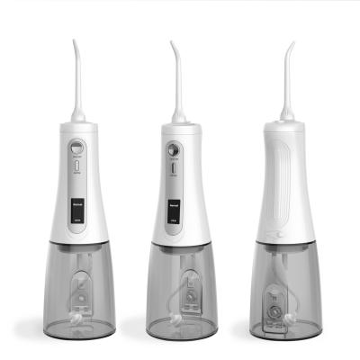 China 350ML Irrigador Oral Recarregável Portátil de Viagem Sem Cordel IPX7 Impermeável Flosser de Água Portátil Elétrico Sem Cordel à venda