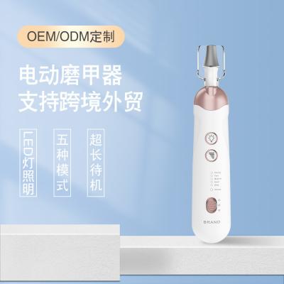 China Rechargeable portable gel nails manicure pedicure polishing electric acrylic nail file drill kit machine for sale