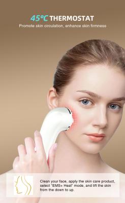 China Electric EMS Skin Home Device Instrument Ems Face Lifting Device Facial Massager for sale