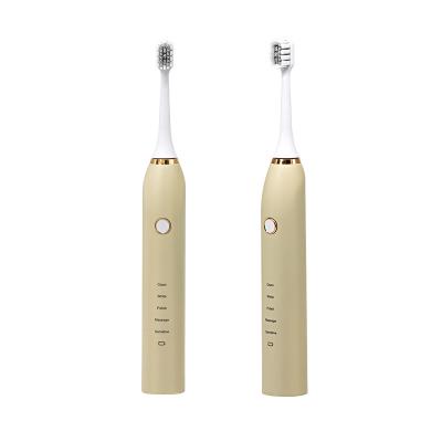 Chine 5 modes de fonctionnement brosse à dents électrique à ultrasons portable rechargeable sans fil à vendre